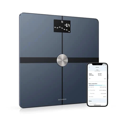 Wifi Digital Scale With Smartphone App Digital SUPPS247 Black