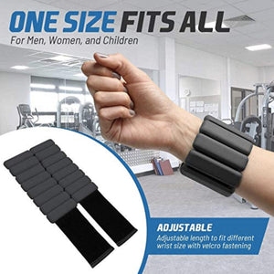 Wrist & Ankle Weights Pair 1kg Wrist & Ankle Weights SUPPS247 