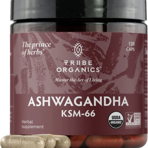 KSM-66 Organic Ashwagandha ashwaganda SUPPS247 120 caps