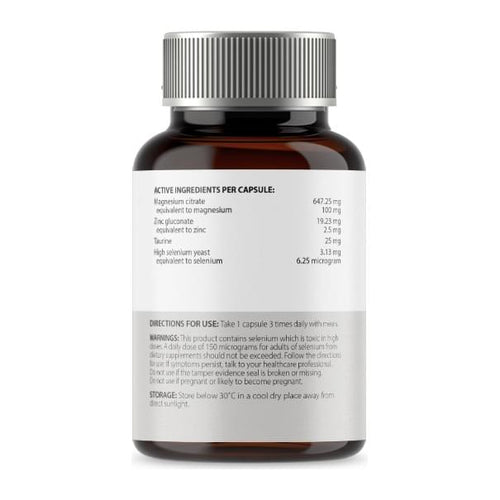 ZMAG by ATP Science, active ingredients and directions label