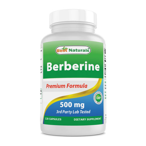 Berberine Plus 1000mg by Best Naturals, front of bottle