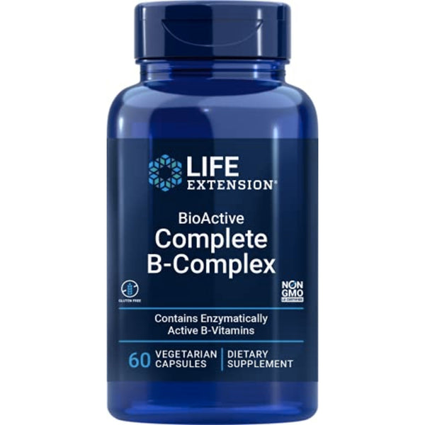 Life Extension Bio Active Complete B Complex 60 Veg Caps