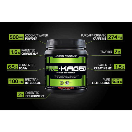 Pre-Kaged by Kaged Muscle PRE WORKOUT supps247Springvale
