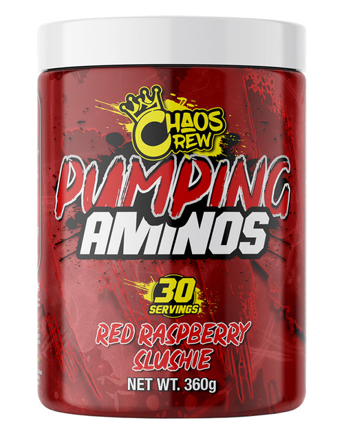 Pumping Aminos by Chaos Crew Red Raspberry Slushie