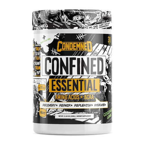 CONFINED EAA/BCAA by Condemned labs, Coconut Lime tub front