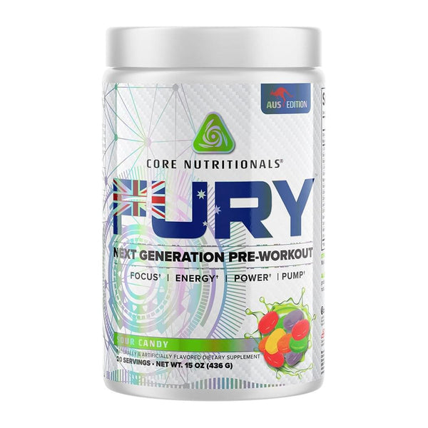 Fury Next Generation Pre-Workout by Core Nutritionals