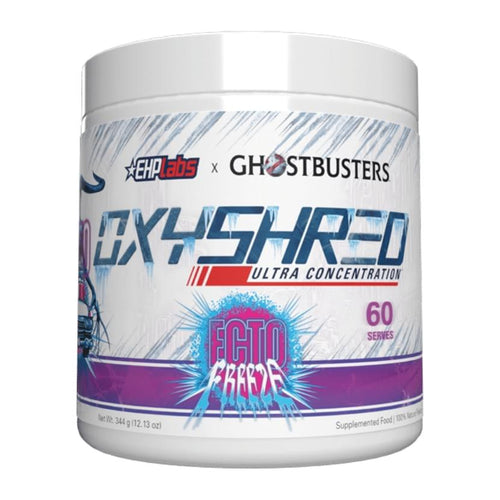 EHP Labs OxyShred Ultra Concentration – 60 Serves, Ecto Freeze tub front