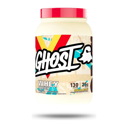 GHOST Whey Protein 2LB, Cereal Milk tub front