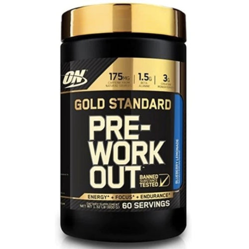 Buy Gold Standard Pre workout Pre-Workout SUPPS247 60 seves Blueberry Lemonade