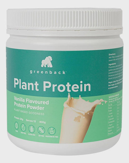 Plant Protein 400 grams By Greenback General Not specified