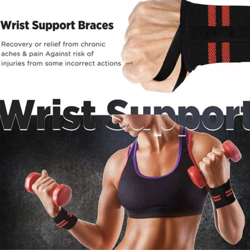 Heavy Duty Wrist Wrap Lifting Straps SUPPS247