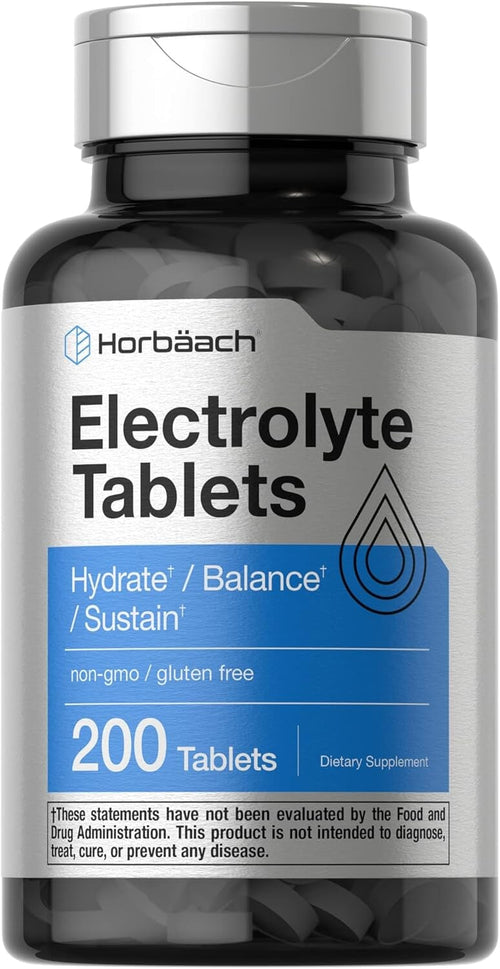 Horbäach Electrolyte Tablets | 200 Count General Horbaach