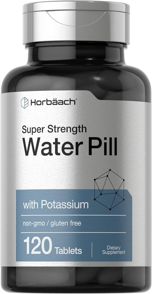 Horbäach Water Pills | Super Strength | 120 Tablets General Horbaach