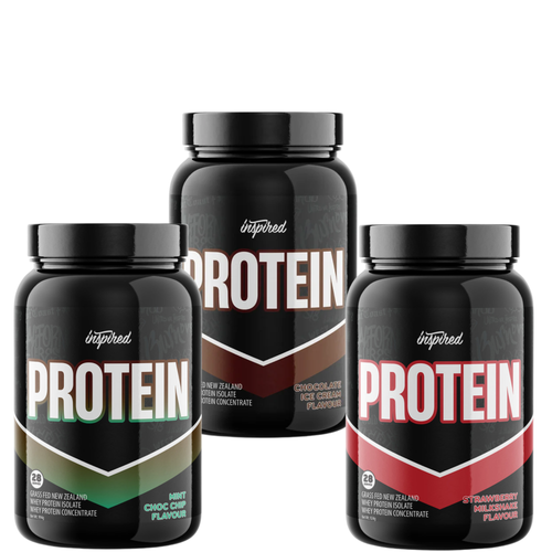 Inspired Nutraceuticals Protein Triple Pack Deal – 3 Protein Tubs for $99.95 | SUPPS247 Australia