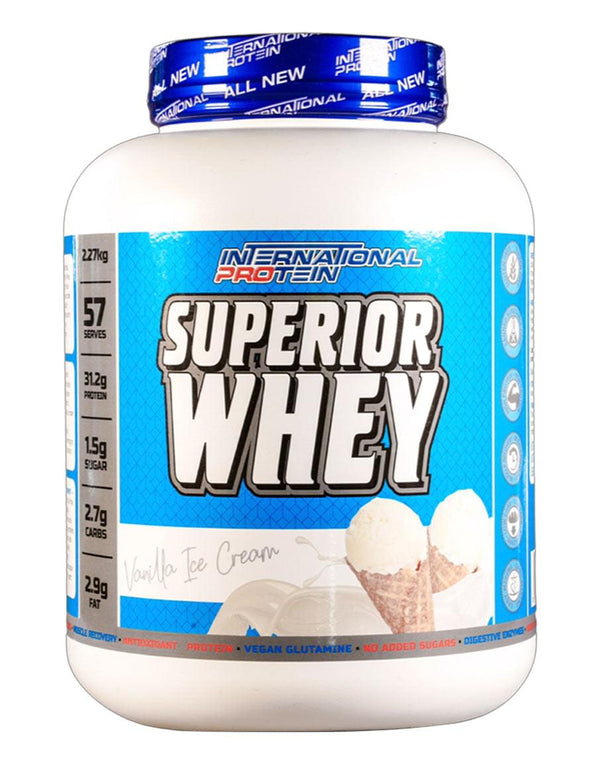 Superior whey protein by International Protein