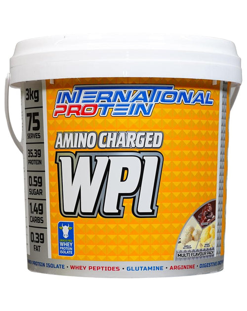 Amino Charged WPI - By International Protein 3 Kg1 Multi Pack 3 kg