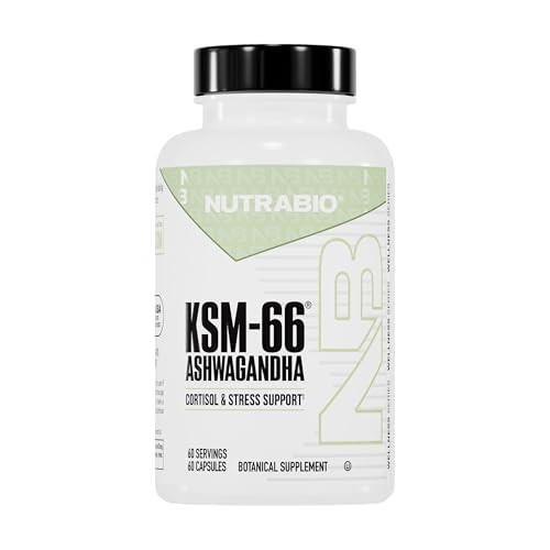 Ashwagandha KSM-66 600mg- 60 count by NutraBio.