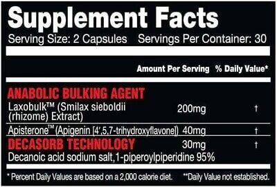 LAXOBULK by Killer Labz General SUPPS247