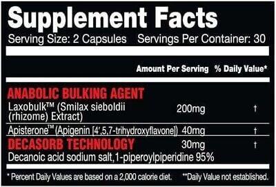 LAXOBULK by Killer Labz General SUPPS247