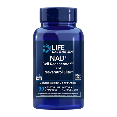 Life Extension, NAD+ Cell Regenerator, front of bottle