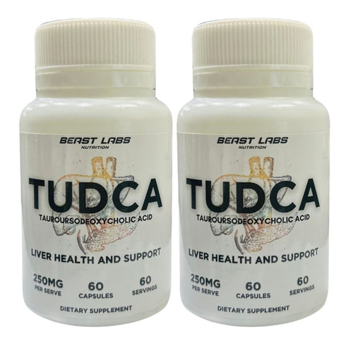 Tudca by Beast Labs Nutrition - twin pack liver support supps247