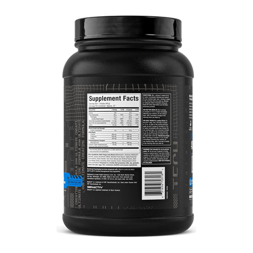 Muscletech Cell Tech, supplement facts panel