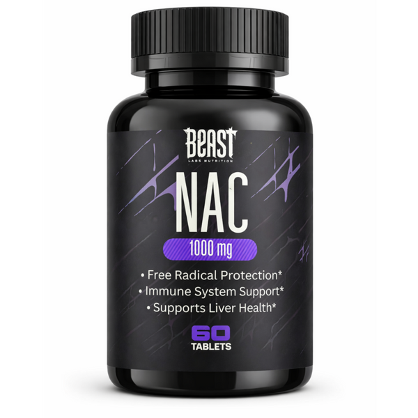 NAC 1000mg by Beast Labs Nutrition – 60 Count