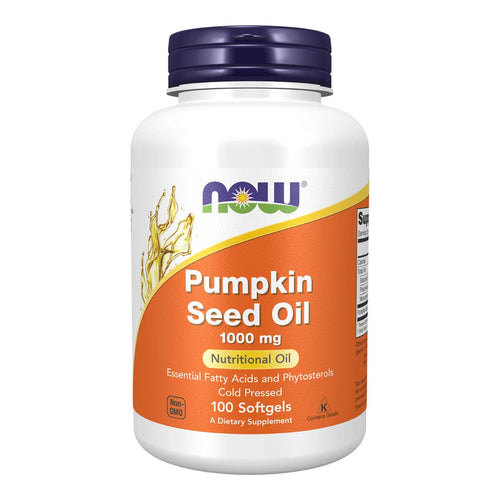 NOW, Pumpkin Seed Oil, 1000mg 100 Count