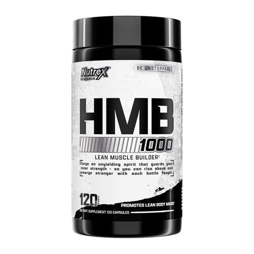 HMB 1000 by Nutrex Research, front of bottle