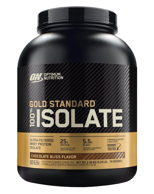 Optimum Nutrition Gold Standard 100% Isolate Whey Protein 5 lbs Chocolate Bliss