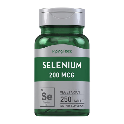 Selenium by Piping rock, front of bottle