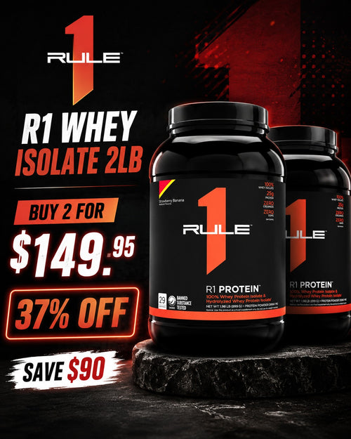 R1 Whey Isolate 2lb – Buy 2 for $150