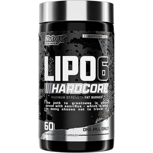 LIPO-6 Hardcore by Nutrex Research Fat Burners SUPPS247