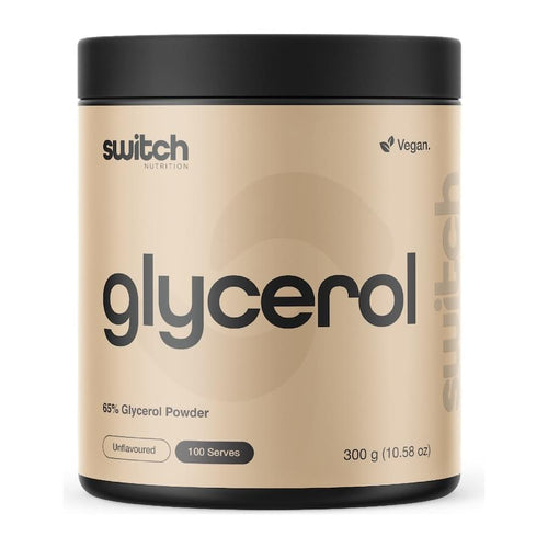 Glycerol By Switch Nutrition, front of tub