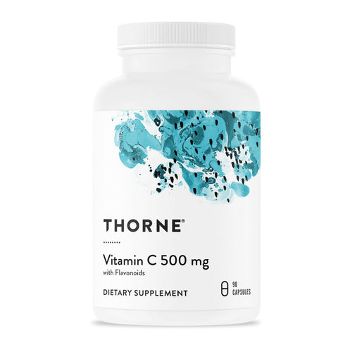 Thorne, Vitamin C with Flavonoids, 90 Capsules, front of bottle