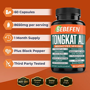 Tongkat Ali Capsules 8650mg Back to results SUPPS247