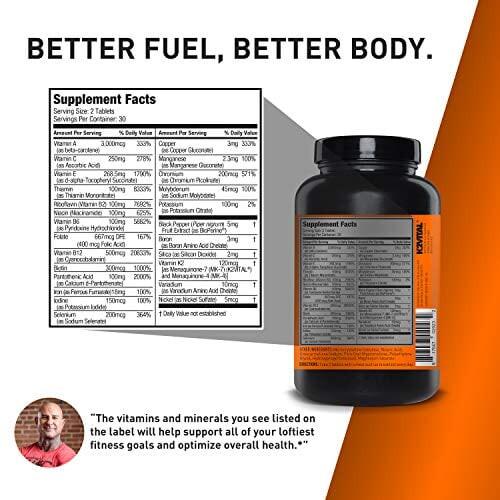 JYM Sports Multivitamin Supplement Tablets Back to results SUPPS247