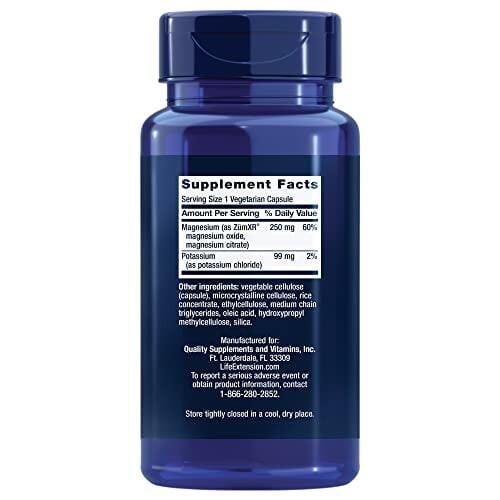 Life Extension Potassium With Extend-release Magnesium, 60 Count Back to results supps247