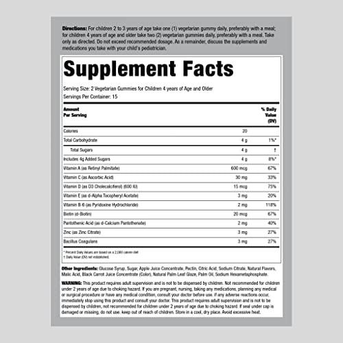 Kids Multivitamin with Probiotic Gummy | 30 Count Supps247