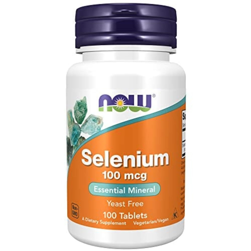 NOW Selenium 100 mcg -100 Tablets Back to results Amazon