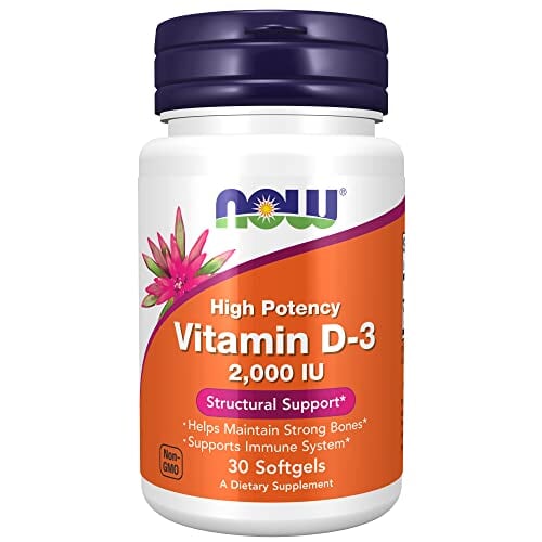 NOW Supplements, Vitamin D-3 2000 IU, 30 Softgels Back to results supps247