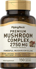Premium Mushroom Complex 2750 mg by PipingRock