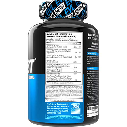 Evlution Nutrition EVLTEST Test booster , Libido Booster supps247
