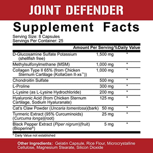 Joint Defender by 5% Nutrition Muscles, Bones & Joints SUPPS247