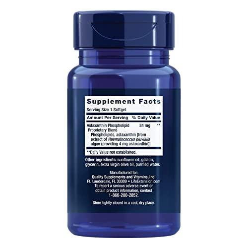 Life Extension Astaxanthin with Phospholipids Softgels, 30 Count Back to results supps247