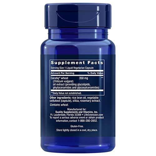 Life Extension Skin Restoring Ceramides, 30 capsules Back to results supps247