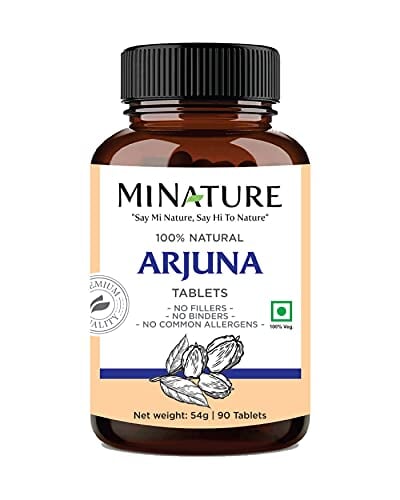Arjuna Tablets by mi Nature -90 Tablets, 1000mg Multivitamins & Minerals supps247