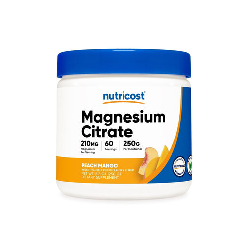 Nutricost Magnesium Citrate Powder Calcium supps247 Fruit Punch