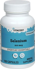 Vitacost Selenium 200 mcg, 100 Capsules