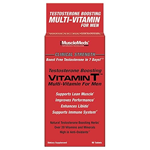 Musclemeds Vitamin T Daily Complete Multi for Men Back to results supps247